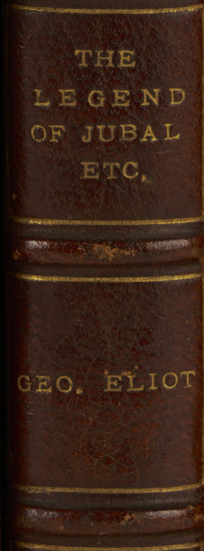Lot 545: 30 Vols. George Eliot 1st Editions; Mill on the Floss, Silas Marner, Deronda, etc.
