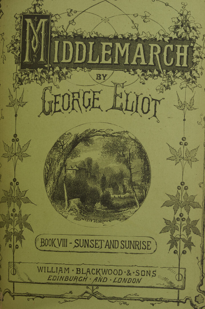 Lot 546: George Eliot, Middlemarch, 1st Edition in 8 Volumes