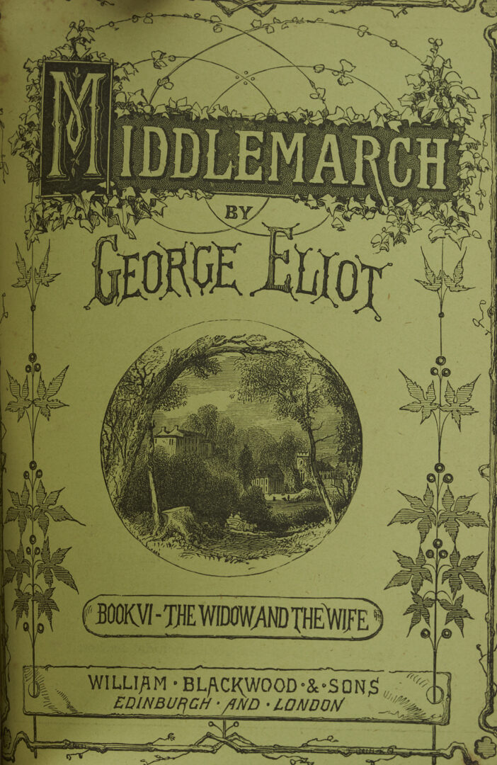 Lot 546: George Eliot, Middlemarch, 1st Edition in 8 Volumes