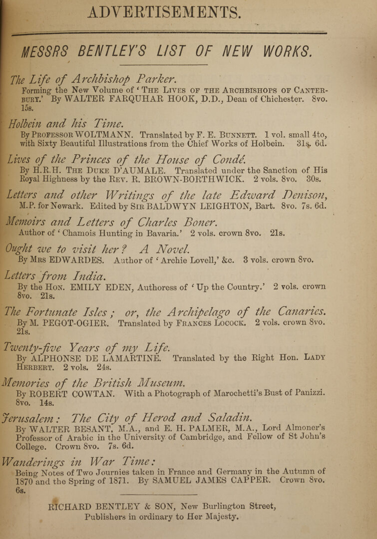 Lot 546: George Eliot, Middlemarch, 1st Edition in 8 Volumes