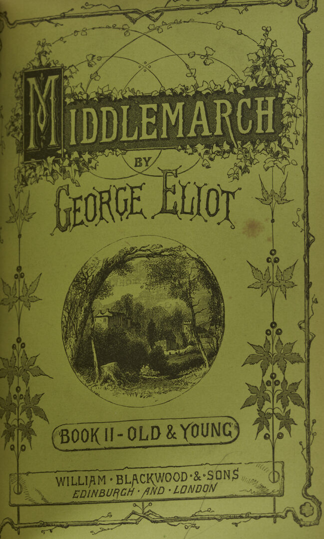 Lot 546: George Eliot, Middlemarch, 1st Edition in 8 Volumes