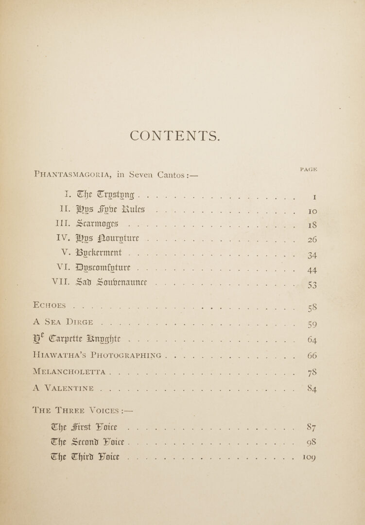 Lot 548: 8 Lewis Carroll Books, First Editions