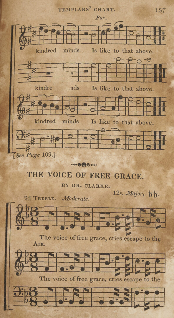 Lot 550: 4 19th C Leatherbound Books; Federalist, Templar and Native Am. Interest