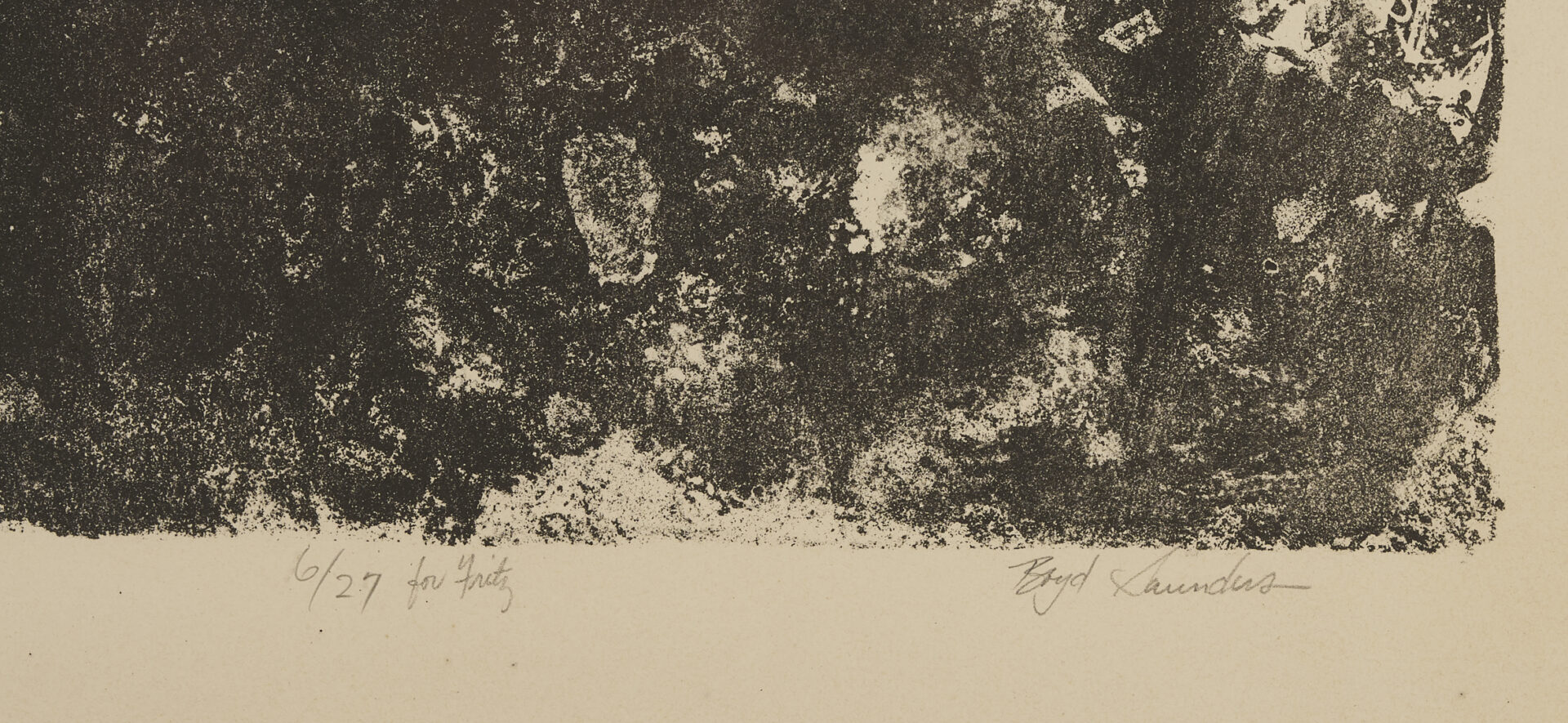 Lot 553: William Faulkner Go Down Moses 1st Edition, Plus Boyd Saunders Lithograph