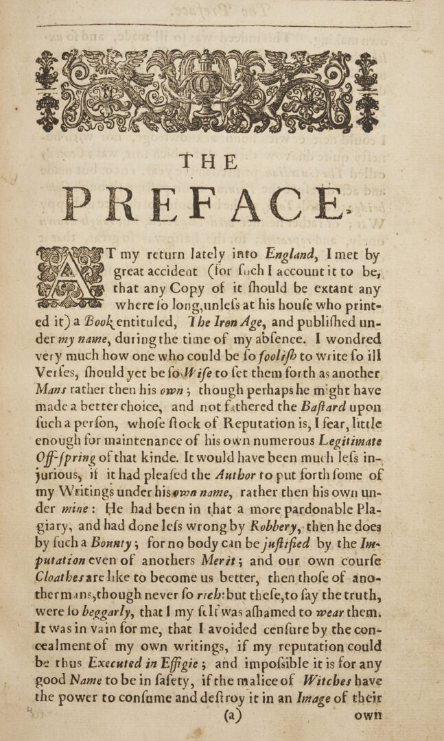 Lot 554: Poems by Abraham Cowley, 1656 First Collected Edition