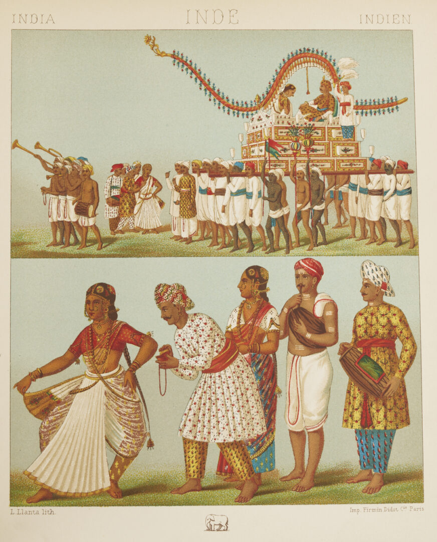 Lot 555: Le Costume Historique by Racinet, 6 Volumes 1888