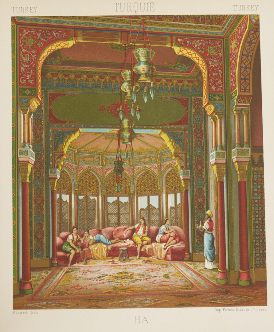 Lot 555: Le Costume Historique by Racinet, 6 Volumes 1888