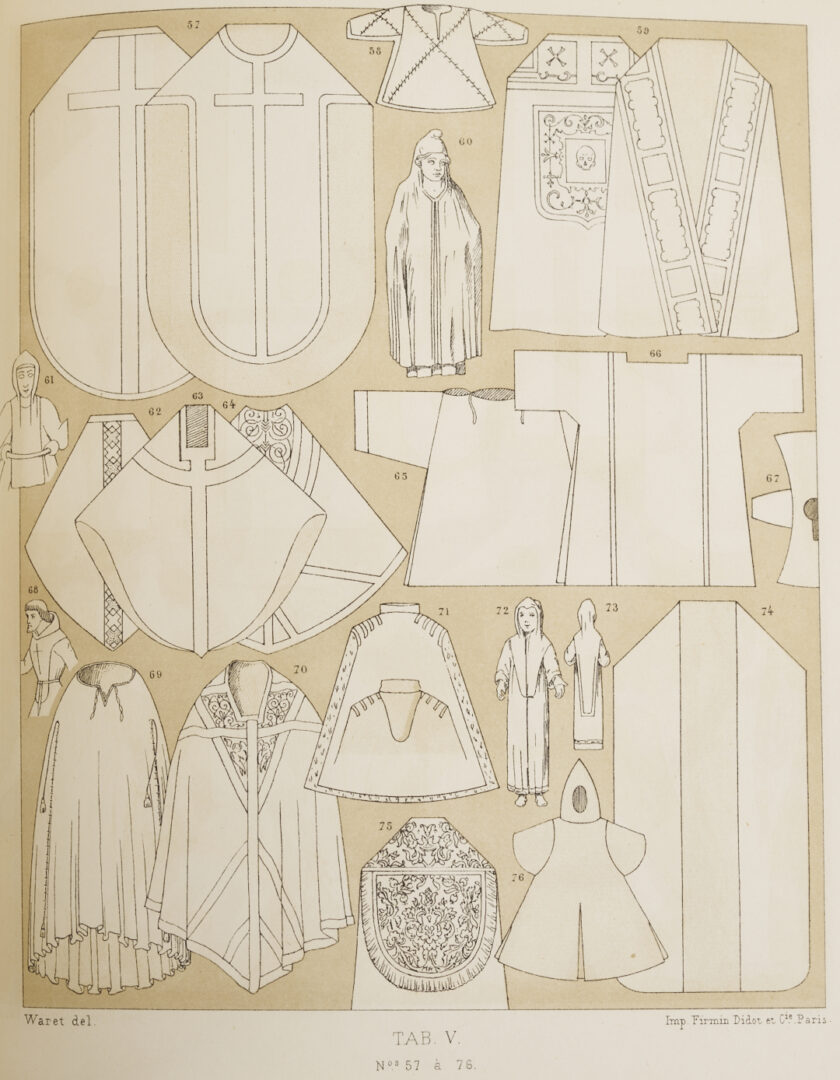 Lot 555: Le Costume Historique by Racinet, 6 Volumes 1888