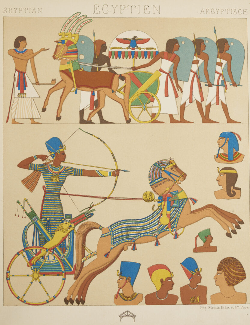 Lot 555: Le Costume Historique by Racinet, 6 Volumes 1888