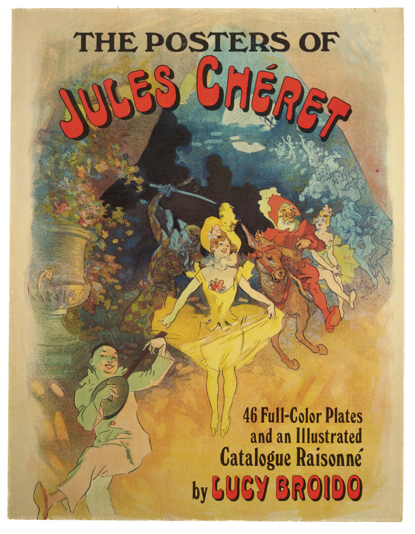 Lot 558: Jules Cheret Lithograph, Musee Grevin, Theatre Les Fantoches de John Hewelt