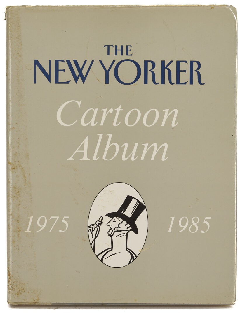 Lot 559: 12 John Held Jr. New Yorker Illustrations, Sports, plus 2 books