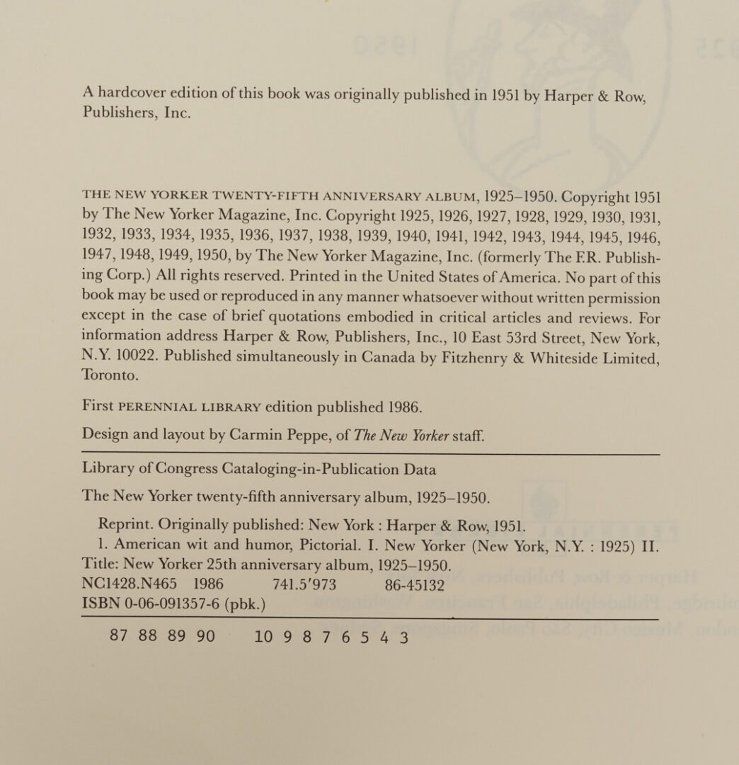 Lot 559: 12 John Held Jr. New Yorker Illustrations, Sports, plus 2 books