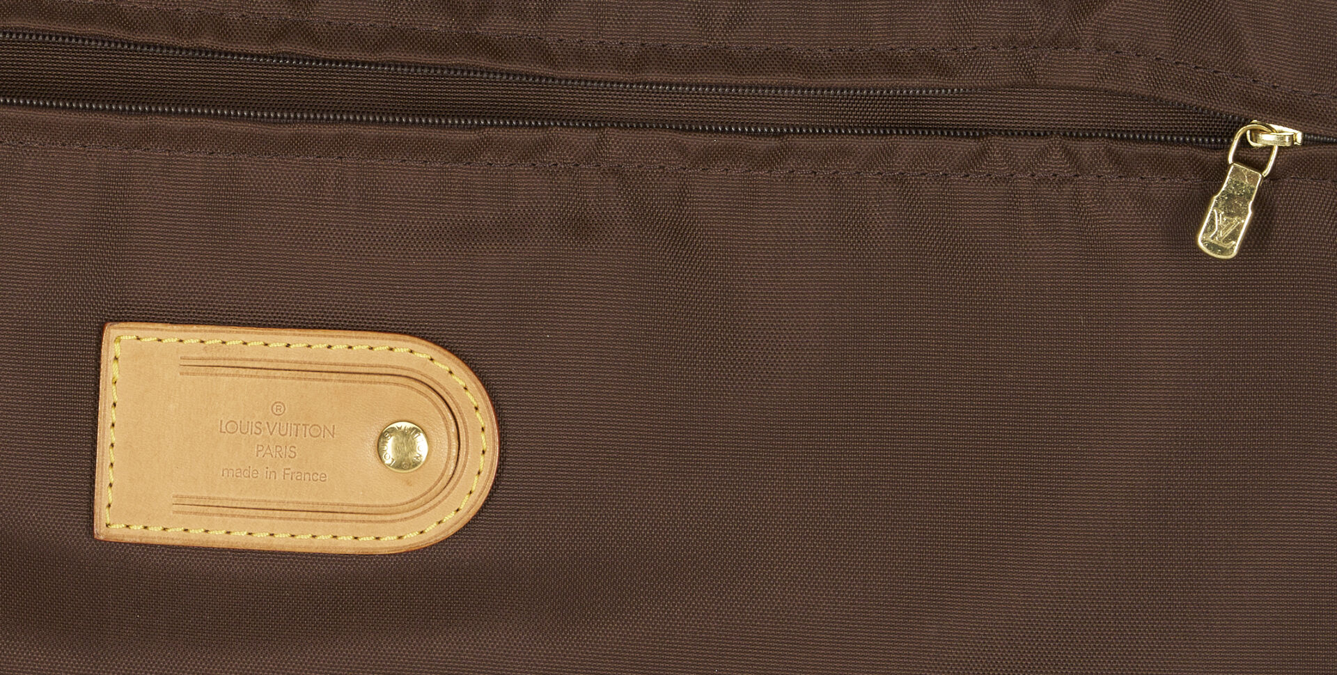 Lot 569: Vintage Louis Vuitton Monogram Suitcase & Garment Bag