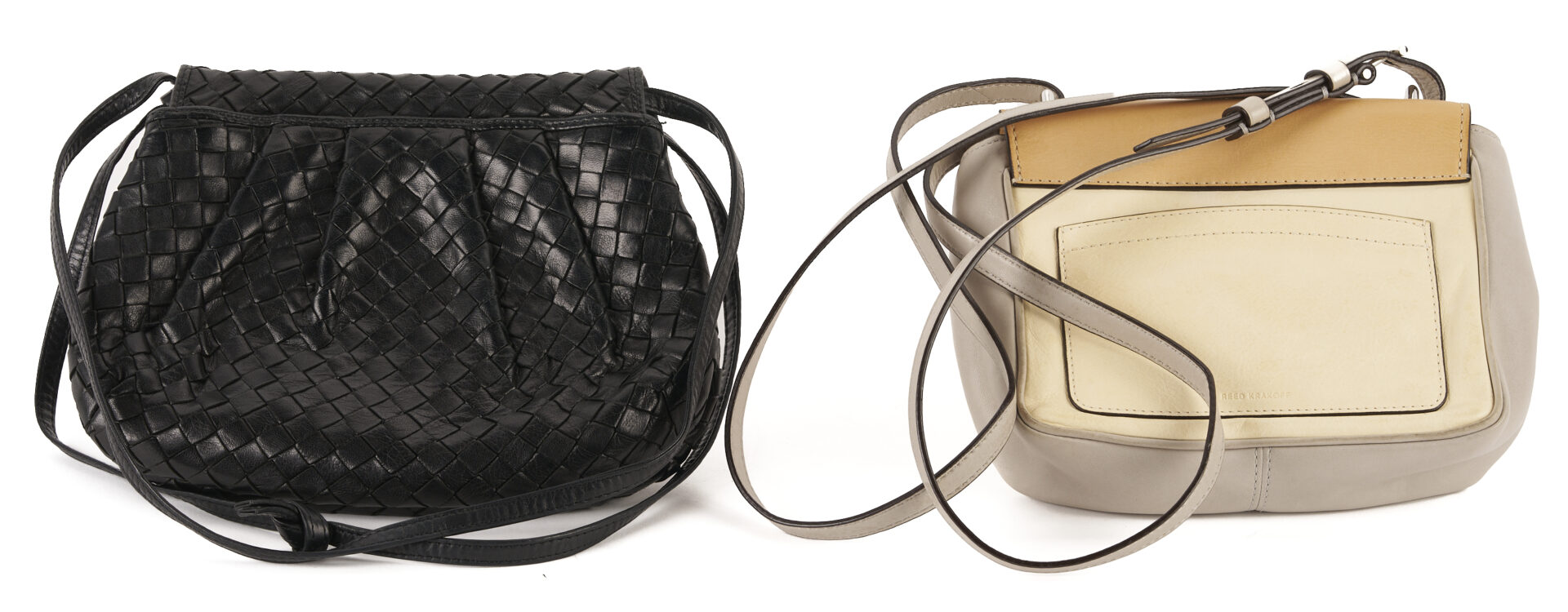 Lot 570: 4 Bottega Veneta Intrecciato Purses and Totes plus 2 others