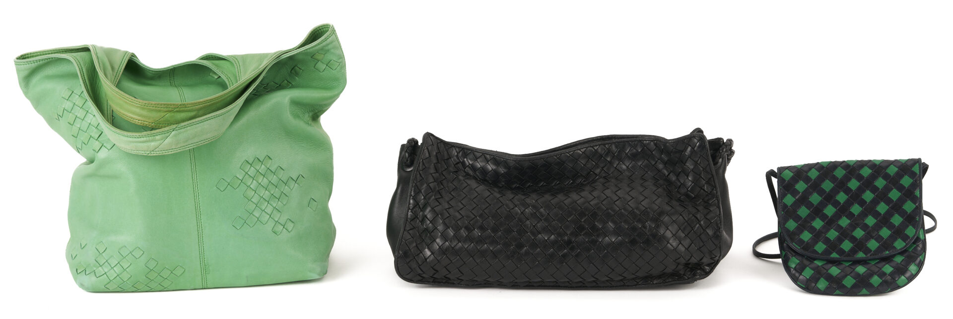 Lot 570: 4 Bottega Veneta Intrecciato Purses and Totes plus 2 others
