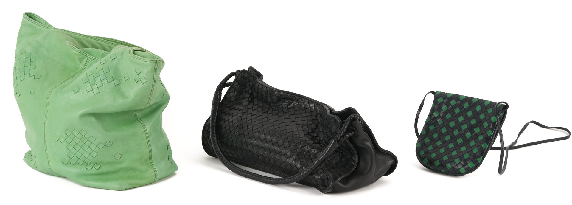 Lot 570: 4 Bottega Veneta Intrecciato Purses and Totes plus 2 others