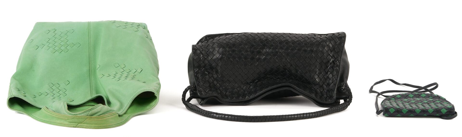 Lot 570: 4 Bottega Veneta Intrecciato Purses and Totes plus 2 others