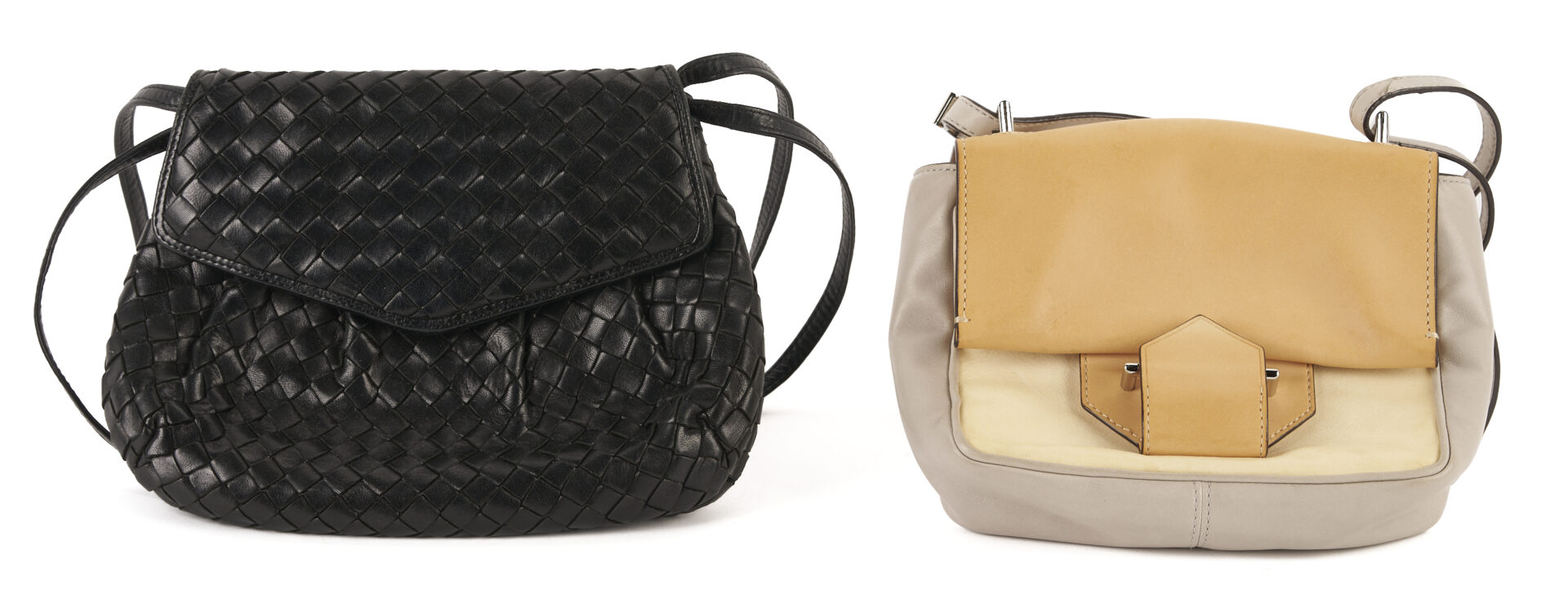 Lot 570: 4 Bottega Veneta Intrecciato Purses and Totes plus 2 others