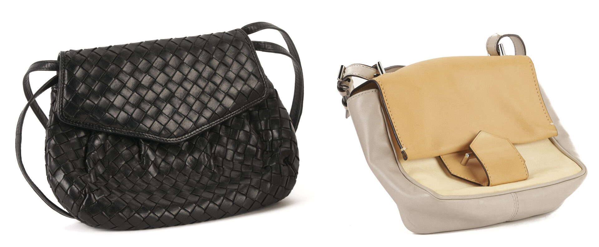 Lot 570: 4 Bottega Veneta Intrecciato Purses and Totes plus 2 others