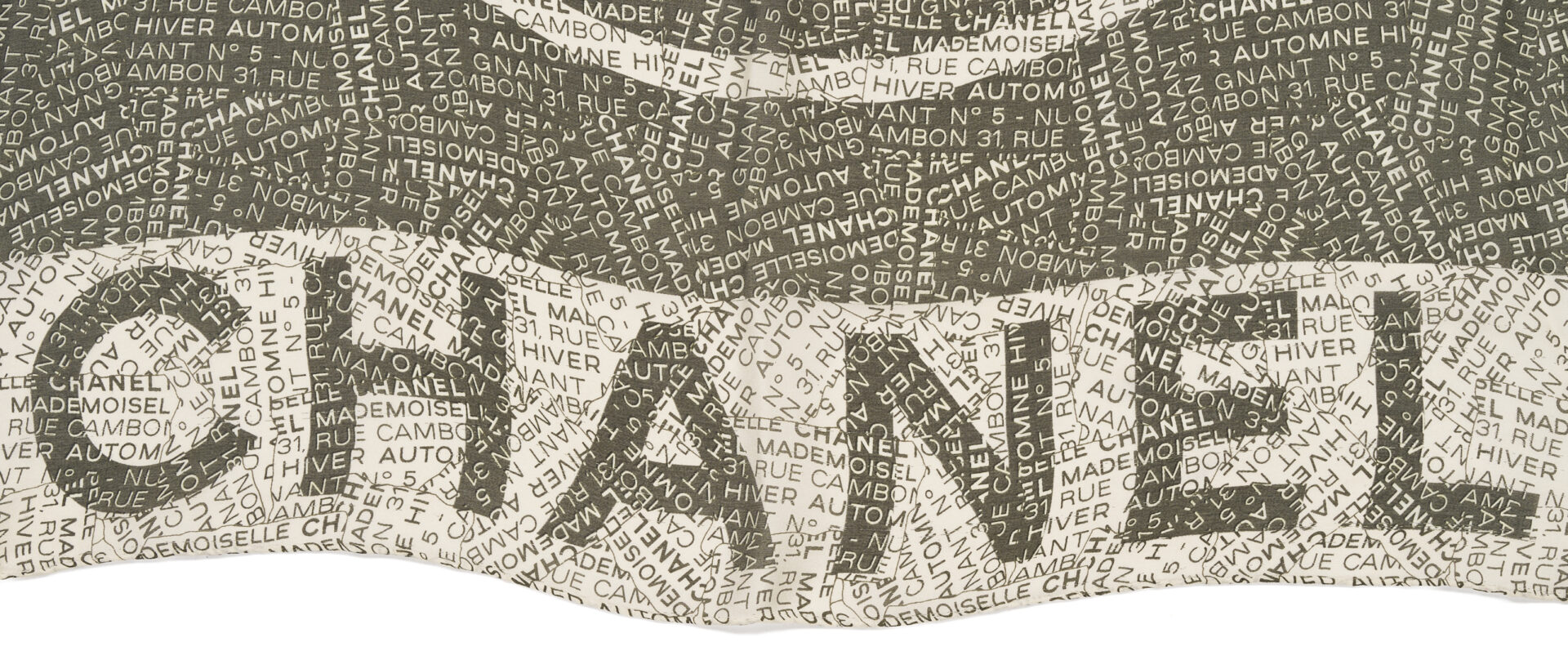 Lot 575: 2 Chanel Silk Scarves