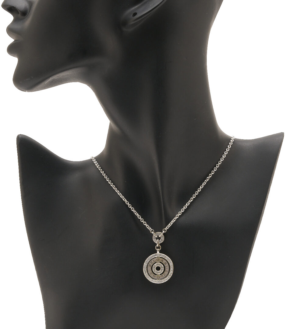 Lot 584: Bulgari 18K Gold & Diamond Necklace