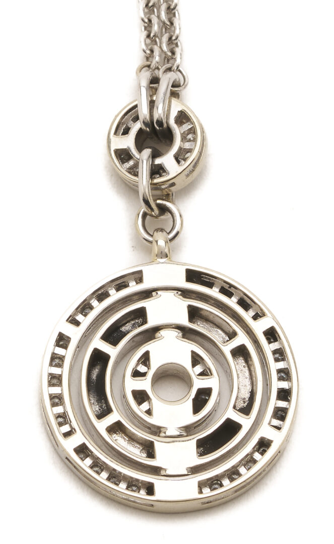 Lot 584: Bulgari 18K Gold & Diamond Necklace