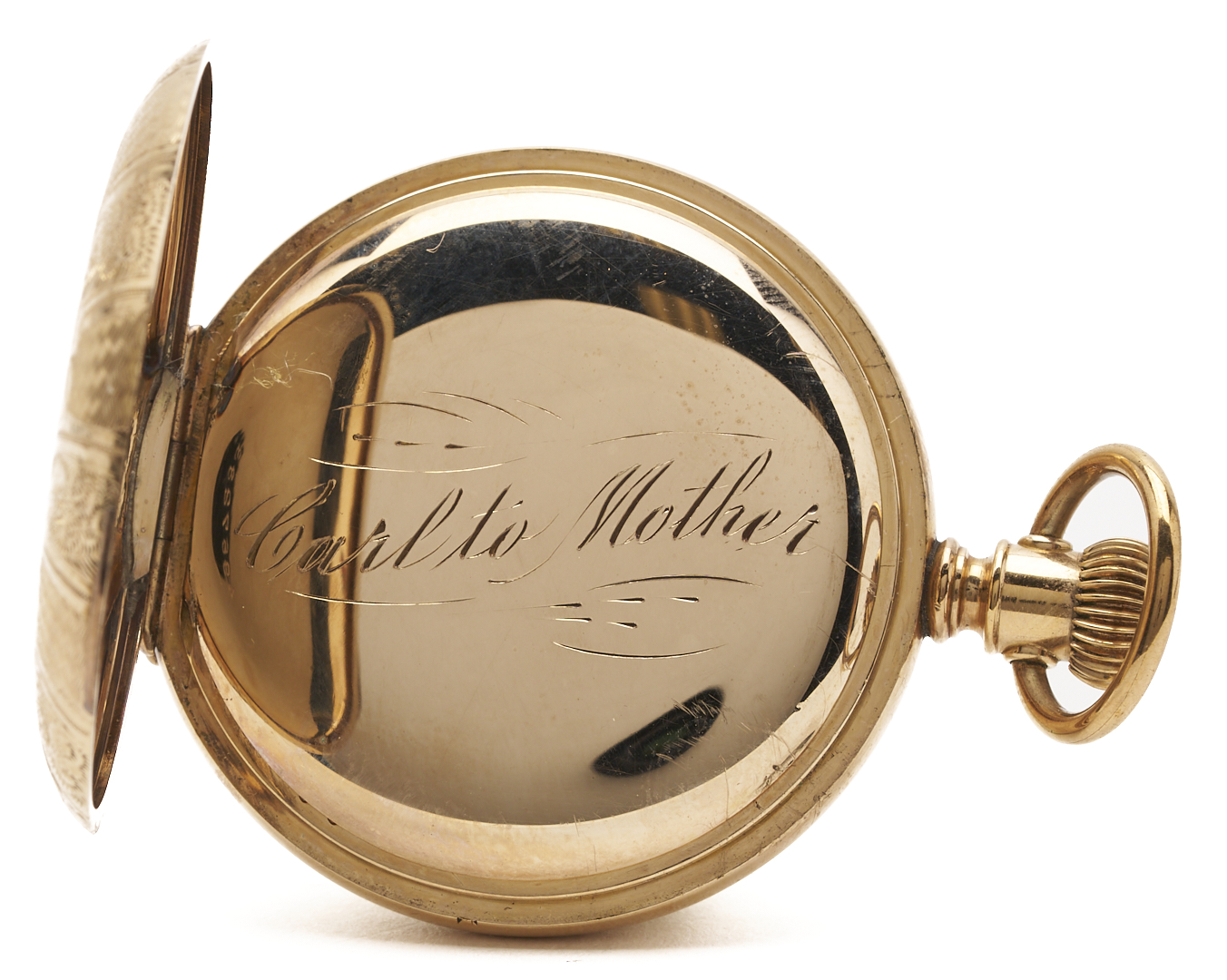 Lot 595: 14K Waltham 1889 Pocket Watch