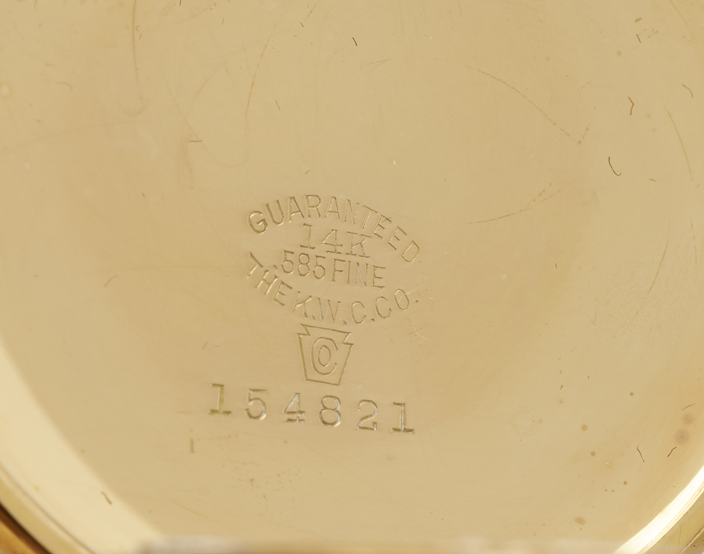 Lot 596: 14K E. Howard & Co. Series 8 Pocket Watch