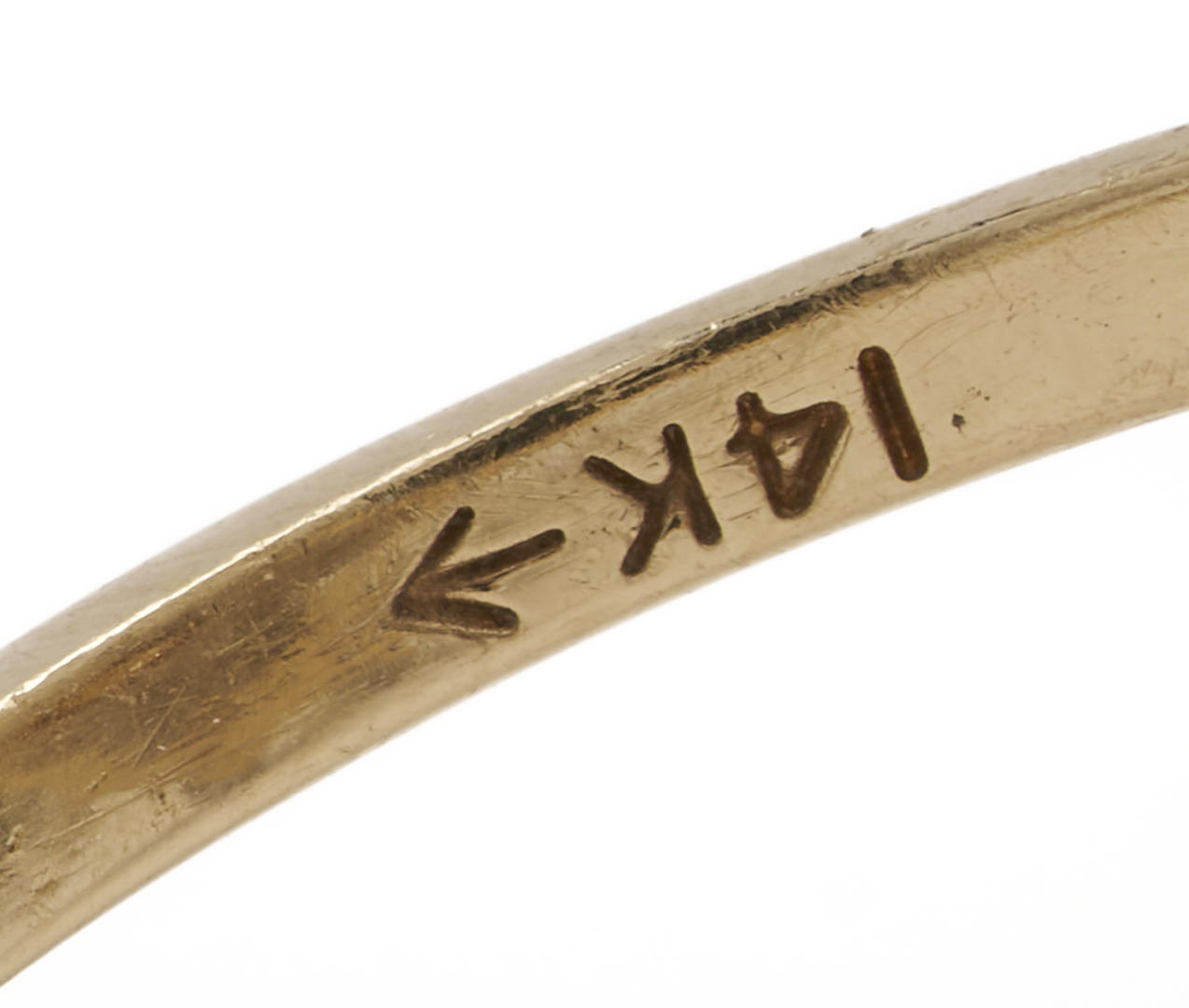 Lot 599: 14K Yellow Gold 1.5 Carat Diamond Cocktail Ring