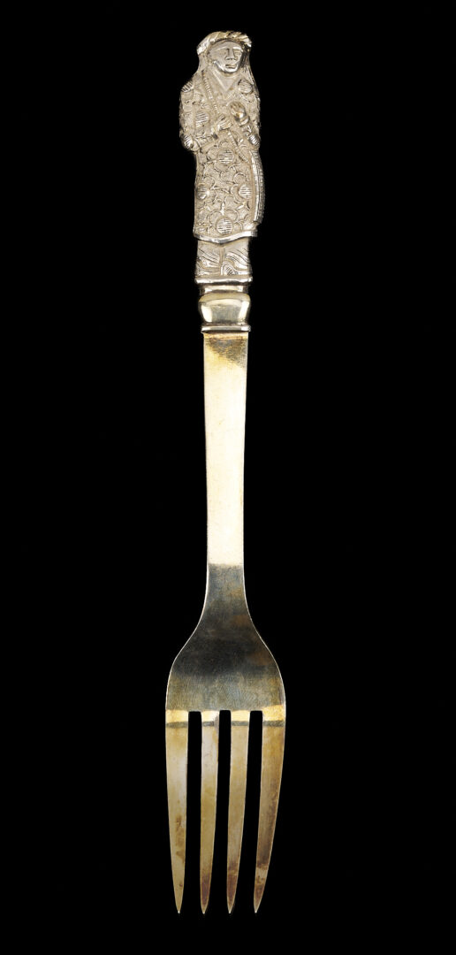 Lot 5: Chinese Export Figural Silver Flatware Set 228 pcs