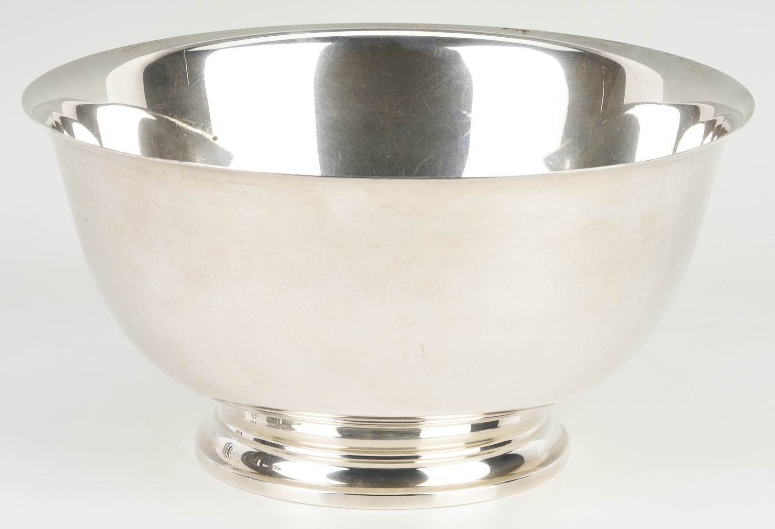 Lot 604: Paul Revere Reproduction Sterling Punch Bowl