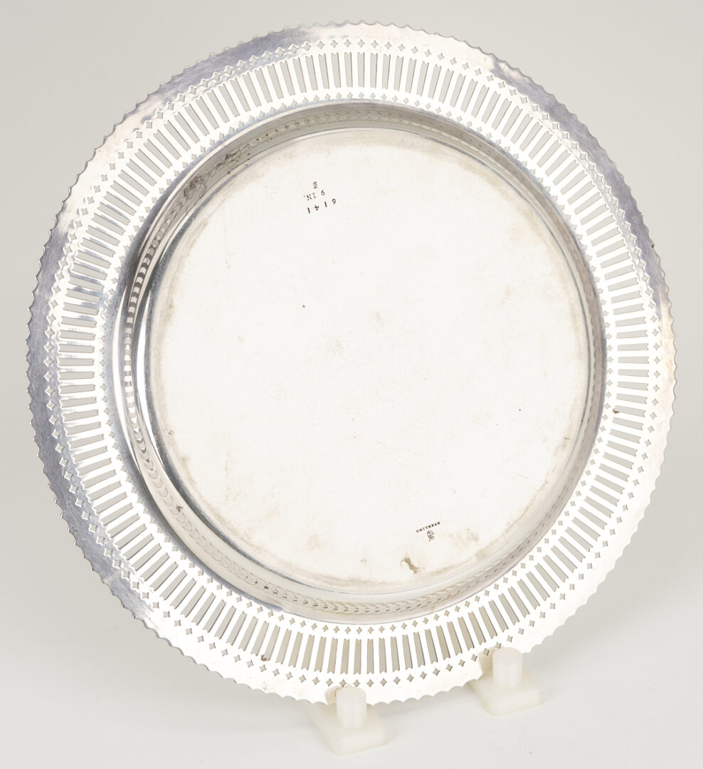 Lot 607: 4 Pcs. Sterling Hollowware, incl. Sauce Dish