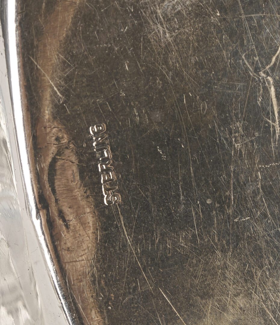 Lot 611: 8 Sterling Silver Bowls and Trays incl. Kirk, Towle