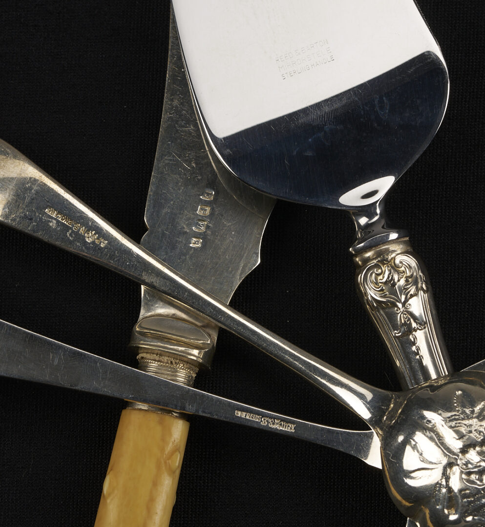 Lot 612: 57 Pcs. Assorted  Flatware incl. Geo. II Spoons