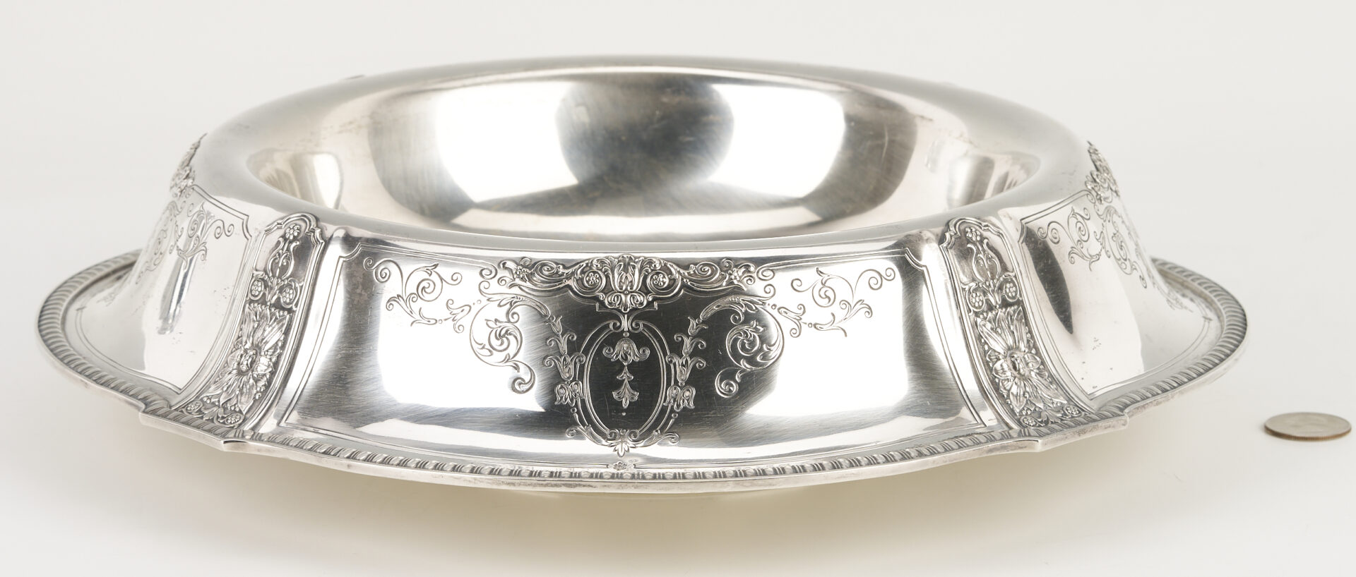 Lot 613: Antique Reed and Barton Sterling Centerpiece Bowl