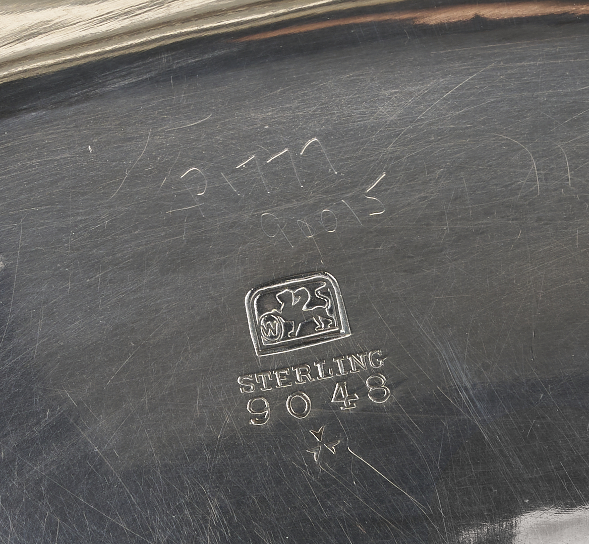 Lot 614: Whiting Sterling Centerpiece/Tazza