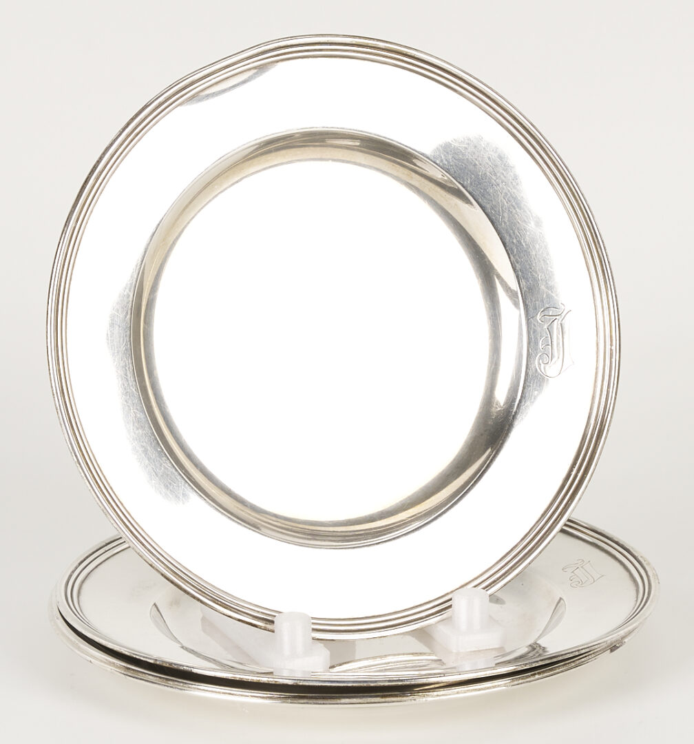 Lot 617: 6 Sterling Silver Table Items