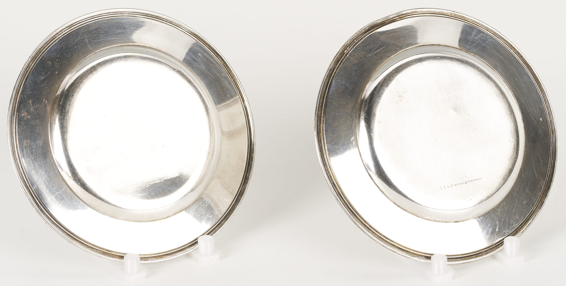 Lot 617: 6 Sterling Silver Table Items