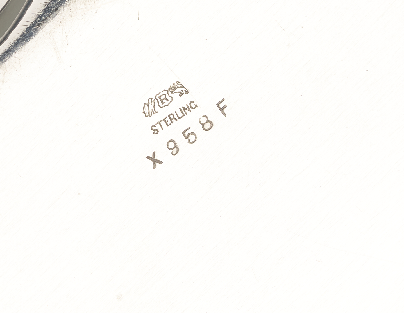 Lot 619: Meriden Sterling Bowl and Reed & Barton Windsor Sterling Dish