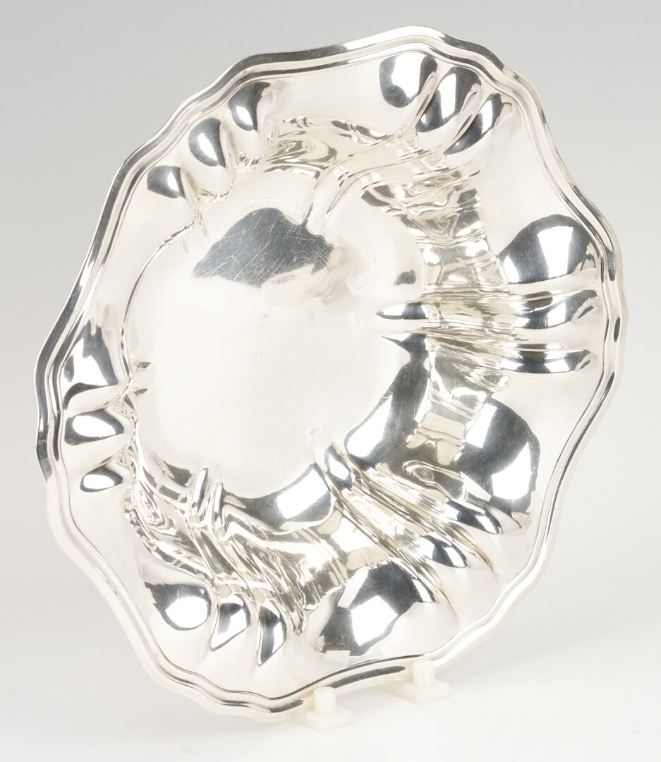 Lot 619: Meriden Sterling Bowl and Reed & Barton Windsor Sterling Dish