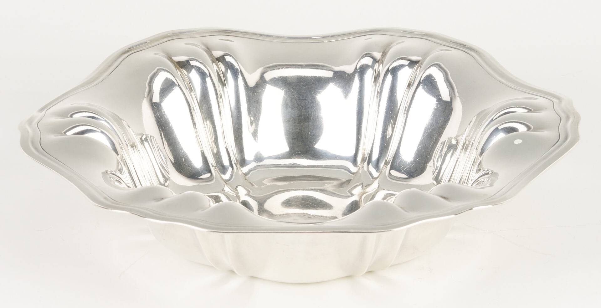 Lot 619: Meriden Sterling Bowl and Reed & Barton Windsor Sterling Dish