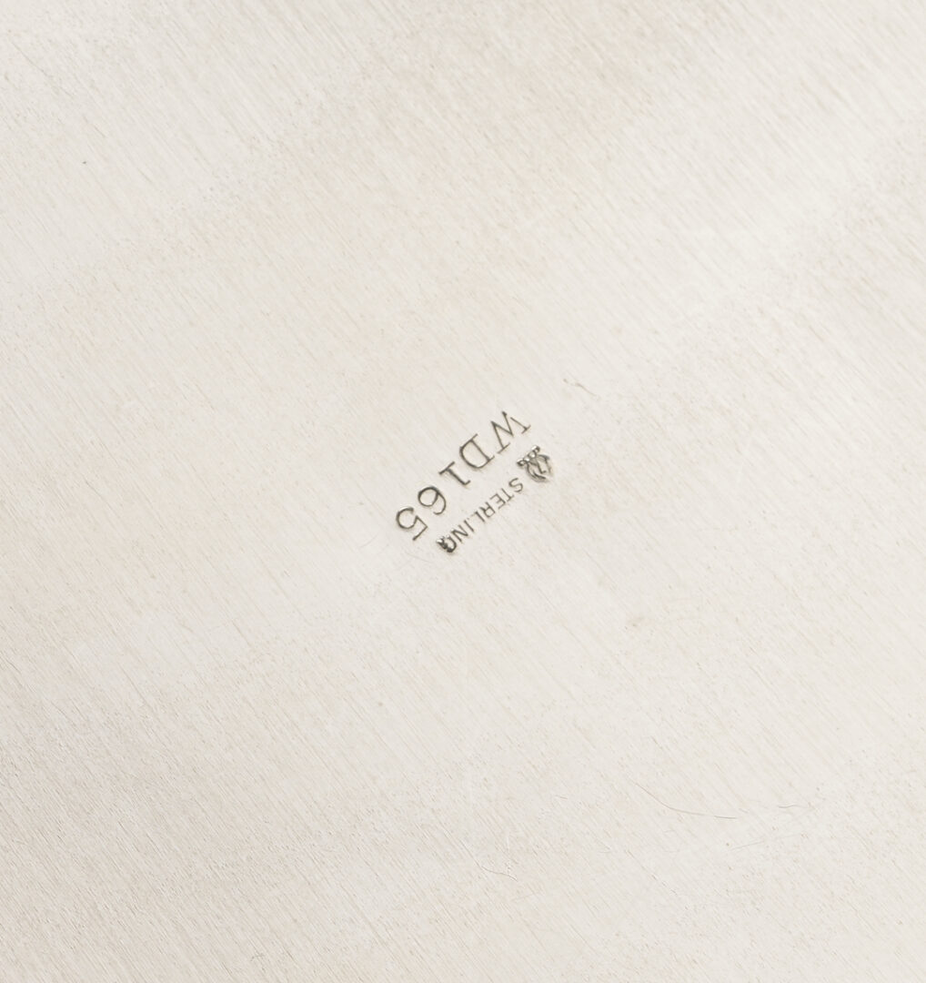 Lot 619: Meriden Sterling Bowl and Reed & Barton Windsor Sterling Dish