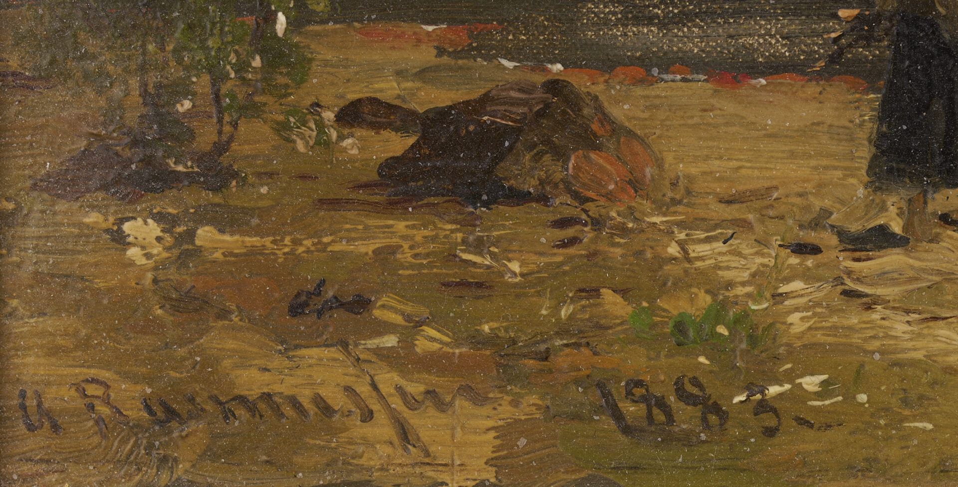 Lot 632: Georg Anton Rasmussen O/C Norwegian Fjord Seascape