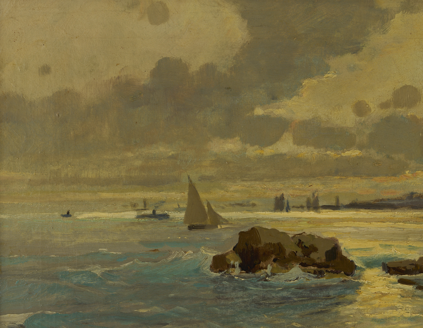 Lot 633: Giordano Felice O/C Coastal Landscape