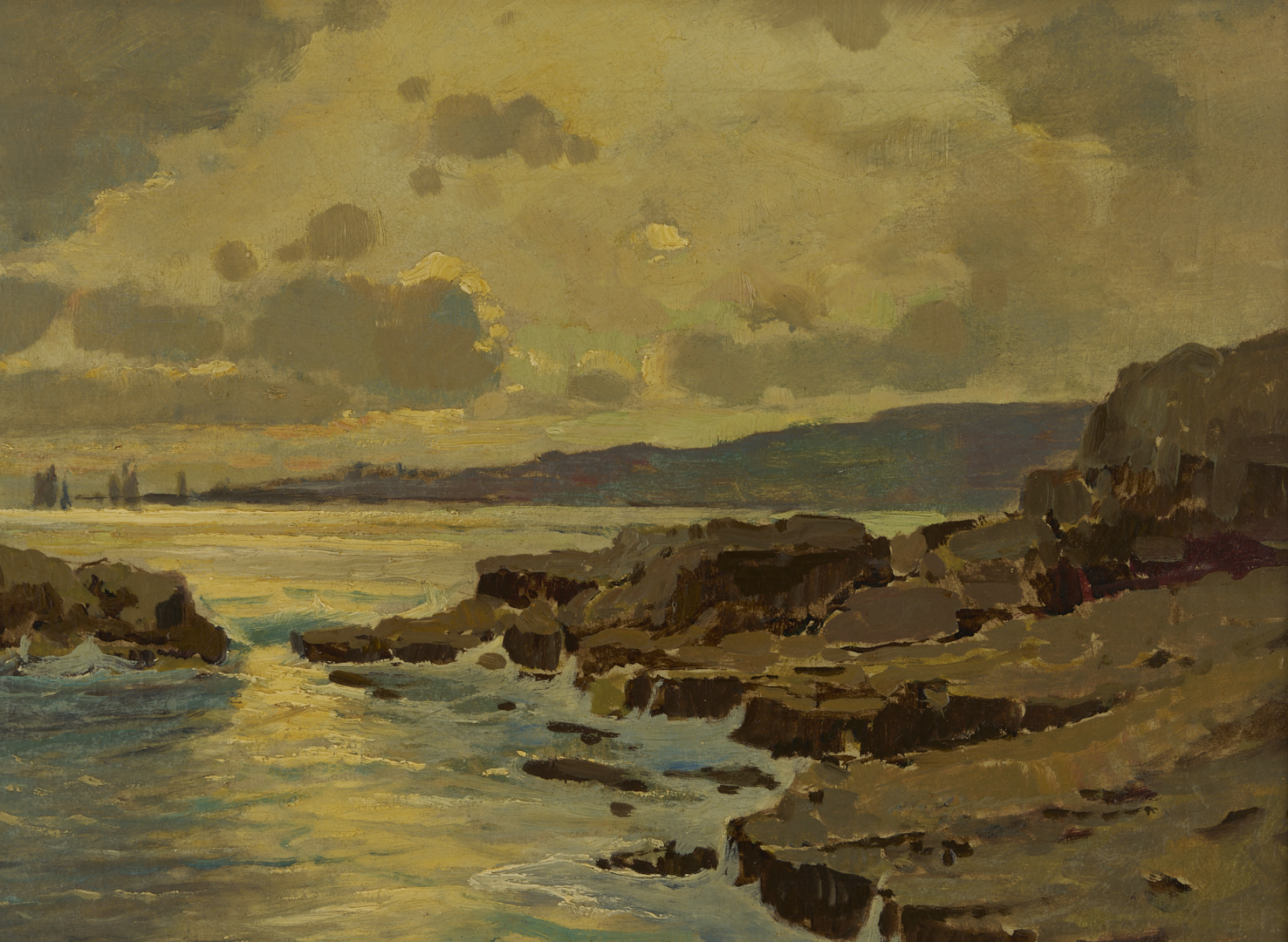 Lot 633: Giordano Felice O/C Coastal Landscape