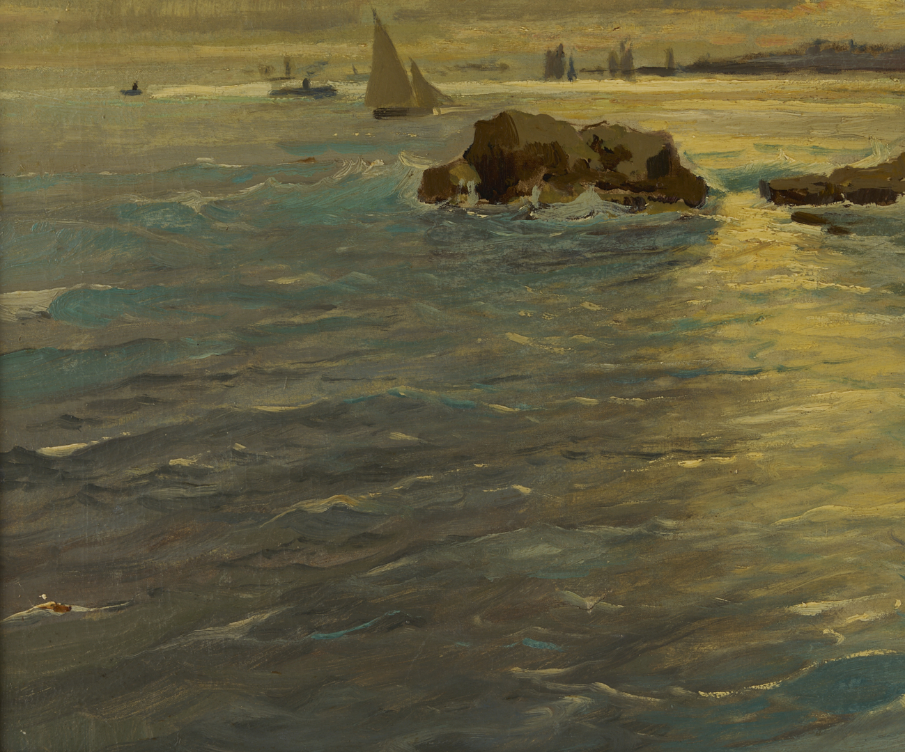 Lot 633: Giordano Felice O/C Coastal Landscape