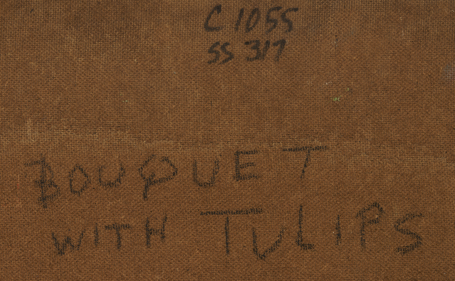 Lot 639: Sterling Strauser O/B Bouquet w/ Tulips