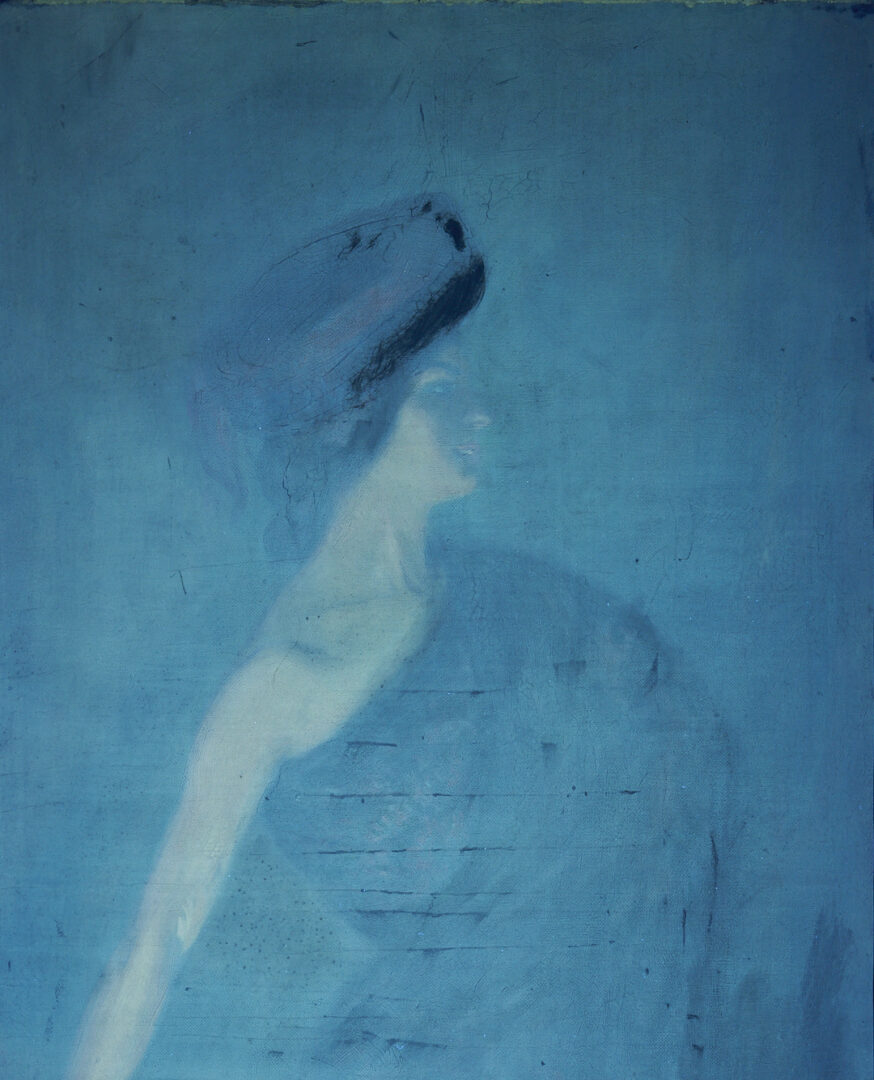 Lot 643: Louis Kronberg O/C Painting, Spanish Flamenco Dancer