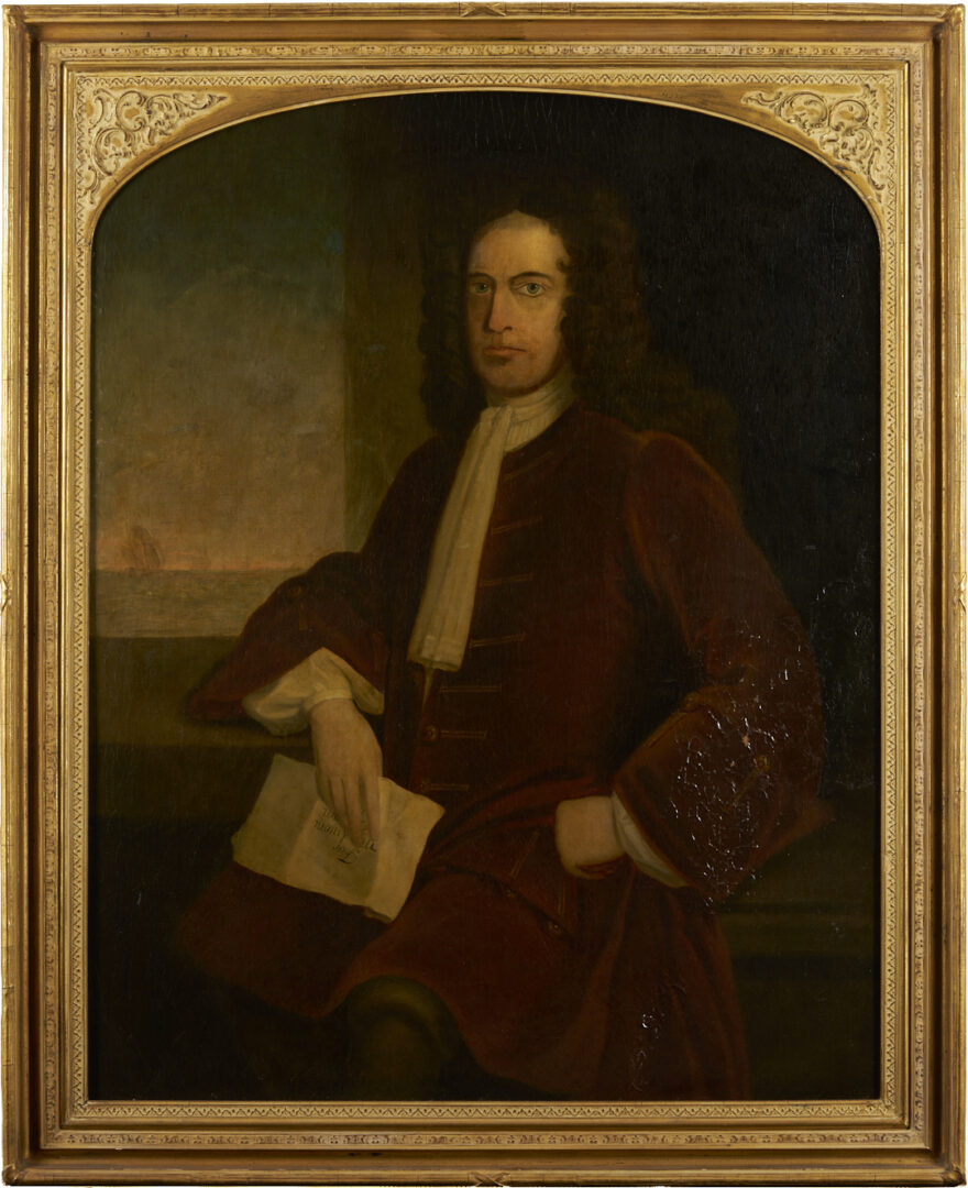 Lot 645: Portrait of Anthony Duane of New York, c. 1730