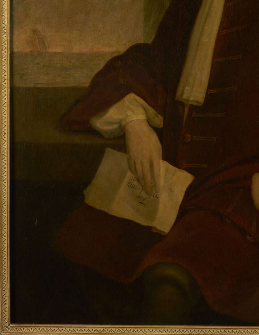 Lot 645: Portrait of Anthony Duane of New York, c. 1730